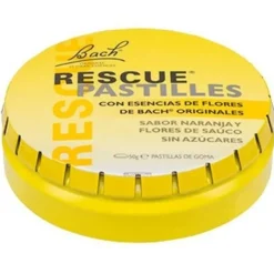 Rescue Pastillas Naranja Sauco 50Grs. Flores Bach