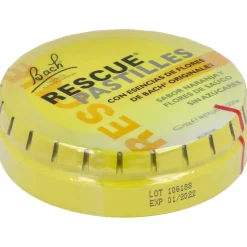 Rescue Pastillas Naranja Sauco 50Grs. Flores Bach