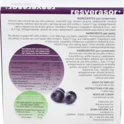 Resverasor Plus 28comp - Soria Natural
