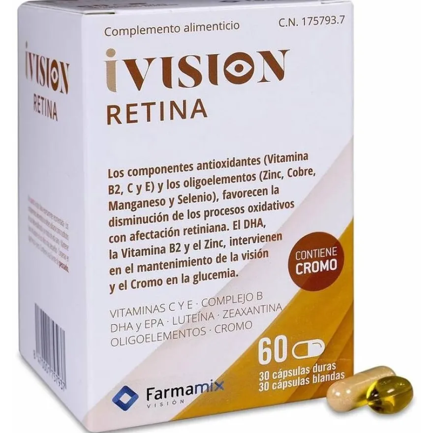 Retina 30caps Duras+30caps Bland - Ivision