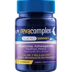 Reva Revacomplex Sueño Gominolas Para Dormir Con Sabor A Frutas Del Bosque 30 Unidades