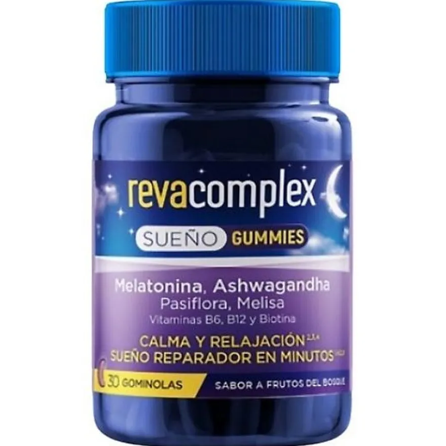 Reva Revacomplex Sueño Gominolas Para Dormir Con Sabor A Frutas Del Bosque 30 Unidades
