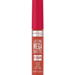 Rimmel Lasting Mega Matte Liquid Lip Colour 920 Scarlet Flames 7.4Ml