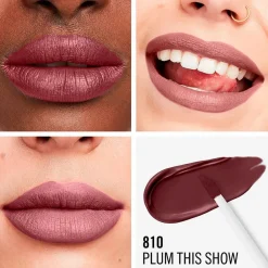 Rimmel Lasting Mega Matte Liquid Lip Colour 810 Plum This Show 7.4Ml
