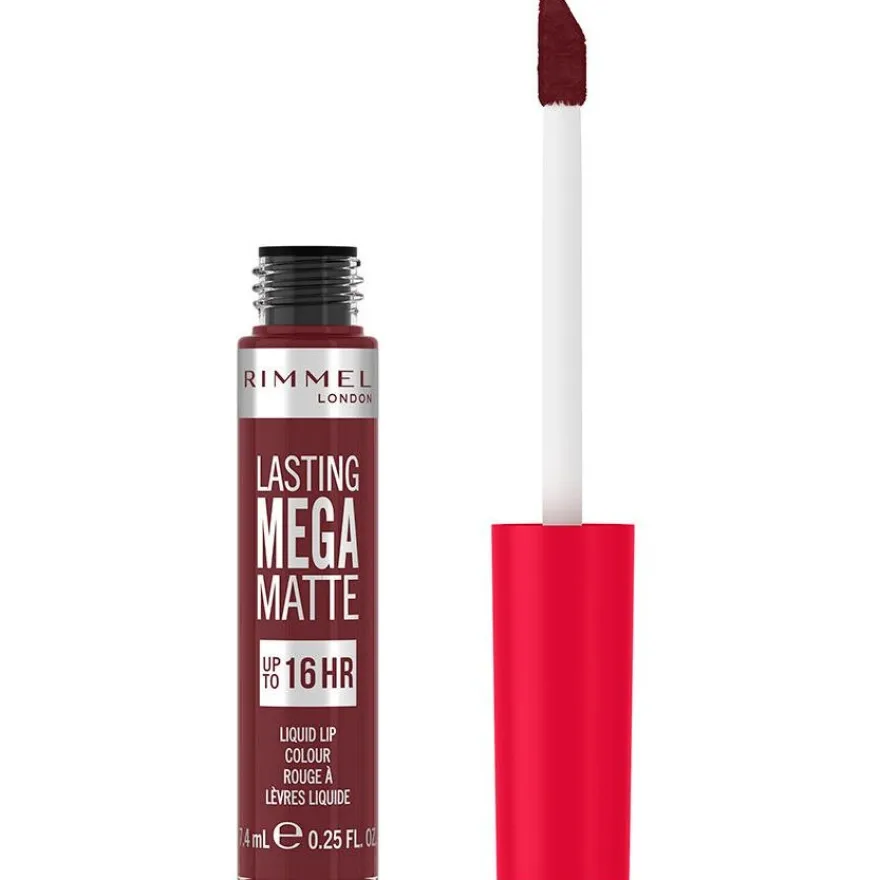 Rimmel Lasting Mega Matte Liquid Lip Colour 810 Plum This Show 7.4Ml