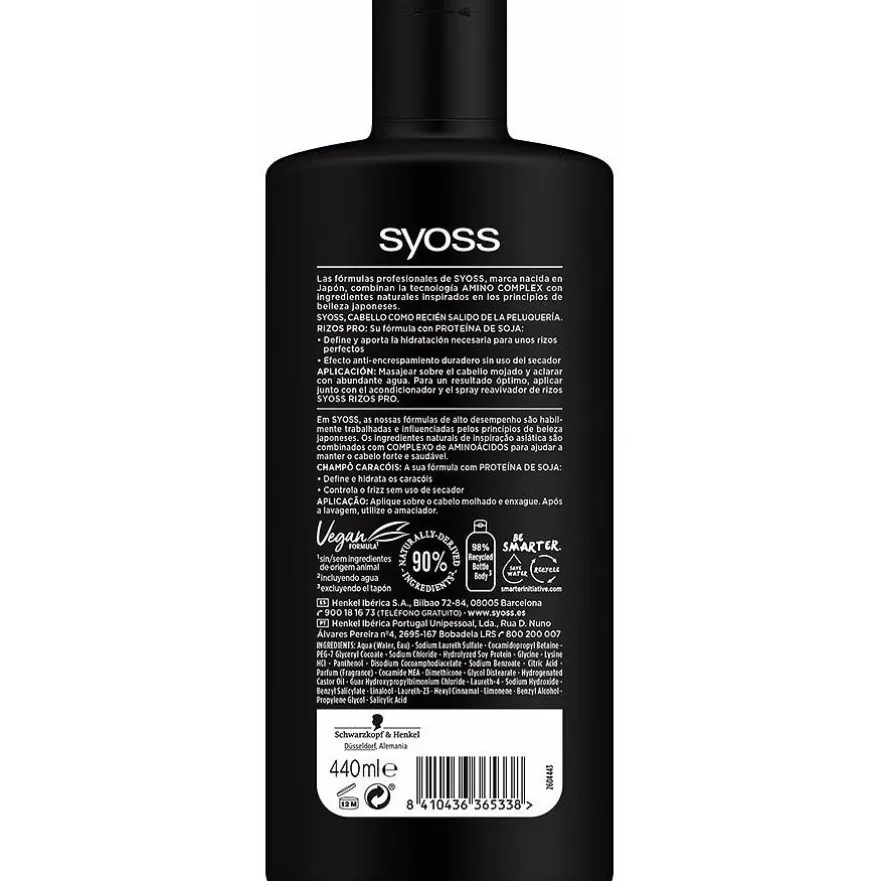 Rizos Pro Champú Cabello Ondas o Rizos 440 ml - Syoss
