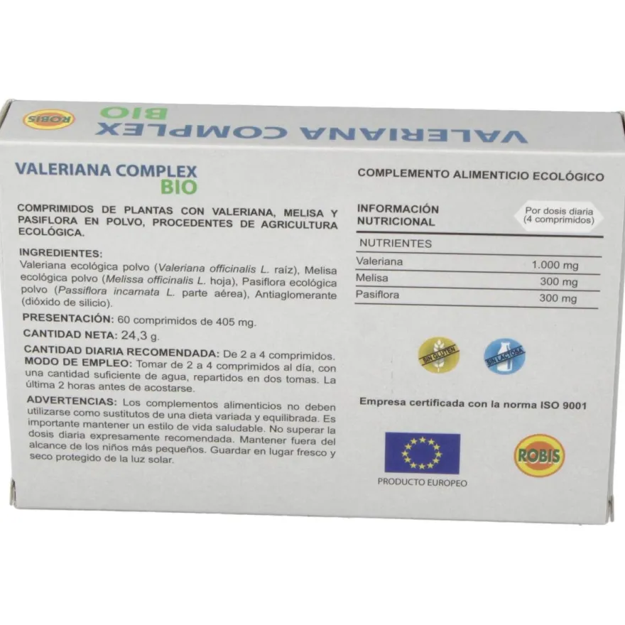 Robis Valeriana Complex Bio 1600Mg 60Comp