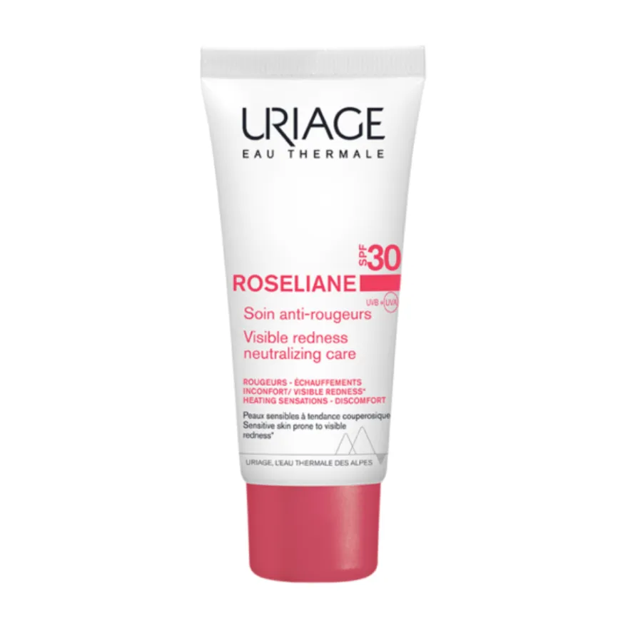 Roséliane Crema Rica Anti-rojeces SPF30, 40 ml - Uriage