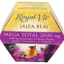 Royal - Vit Jalea Real Mega Total 2000mg 20 Viales - Dietisa