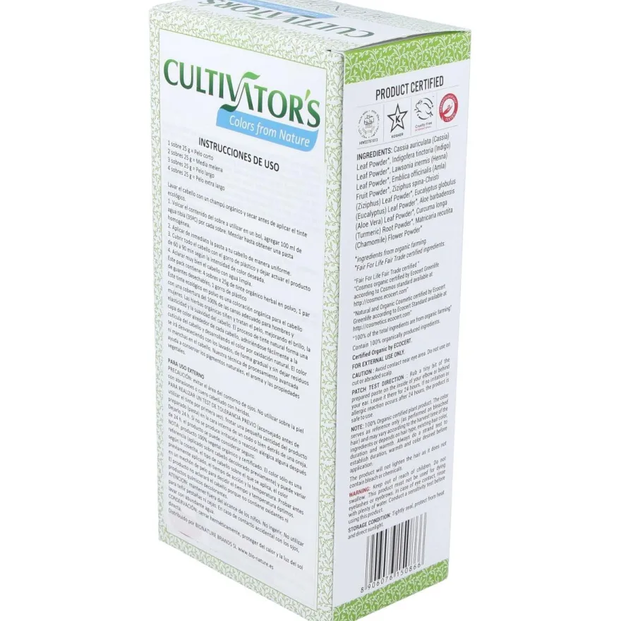 Rubio Tinte Organico 100Gr. Ecocert