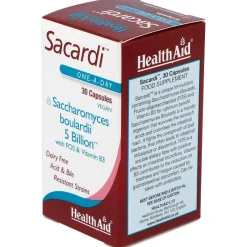 Sacardi (saccharomyces Boulardii) 30vcaps - Health Aid