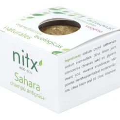 Sahara Antigras Champú Solido 85g - Nitx