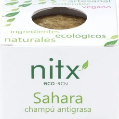 Sahara Antigras Champú Solido 85g - Nitx