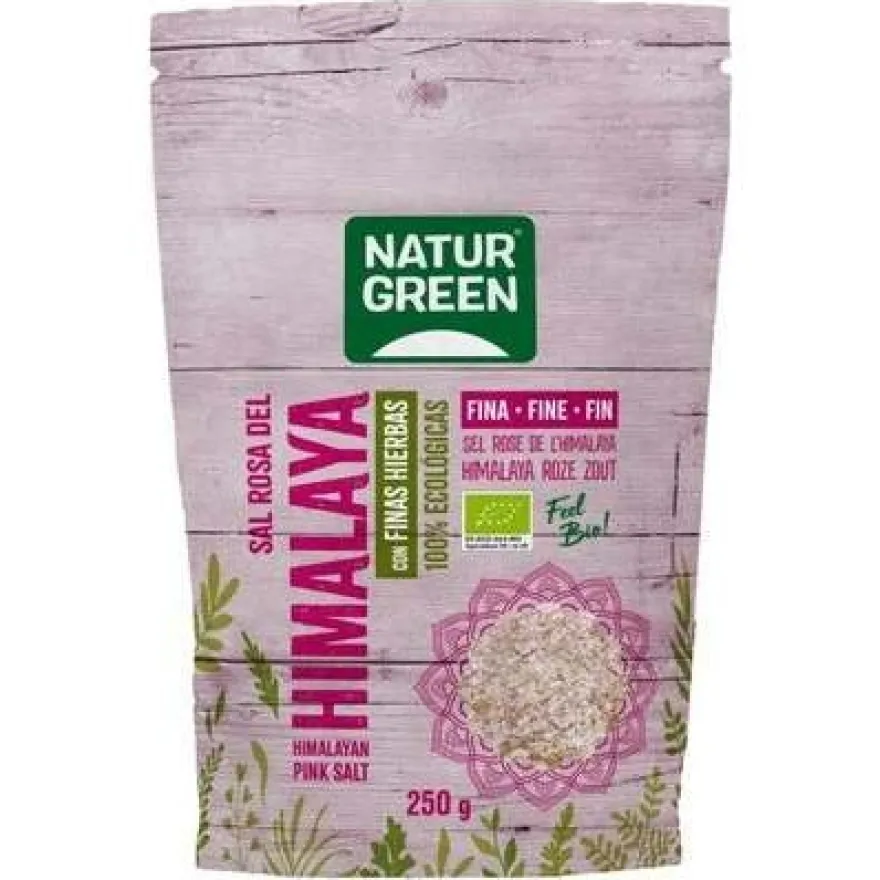 Sal del Himalaya con Finas Hierbas 250gr. Bio Sg - Naturgreen