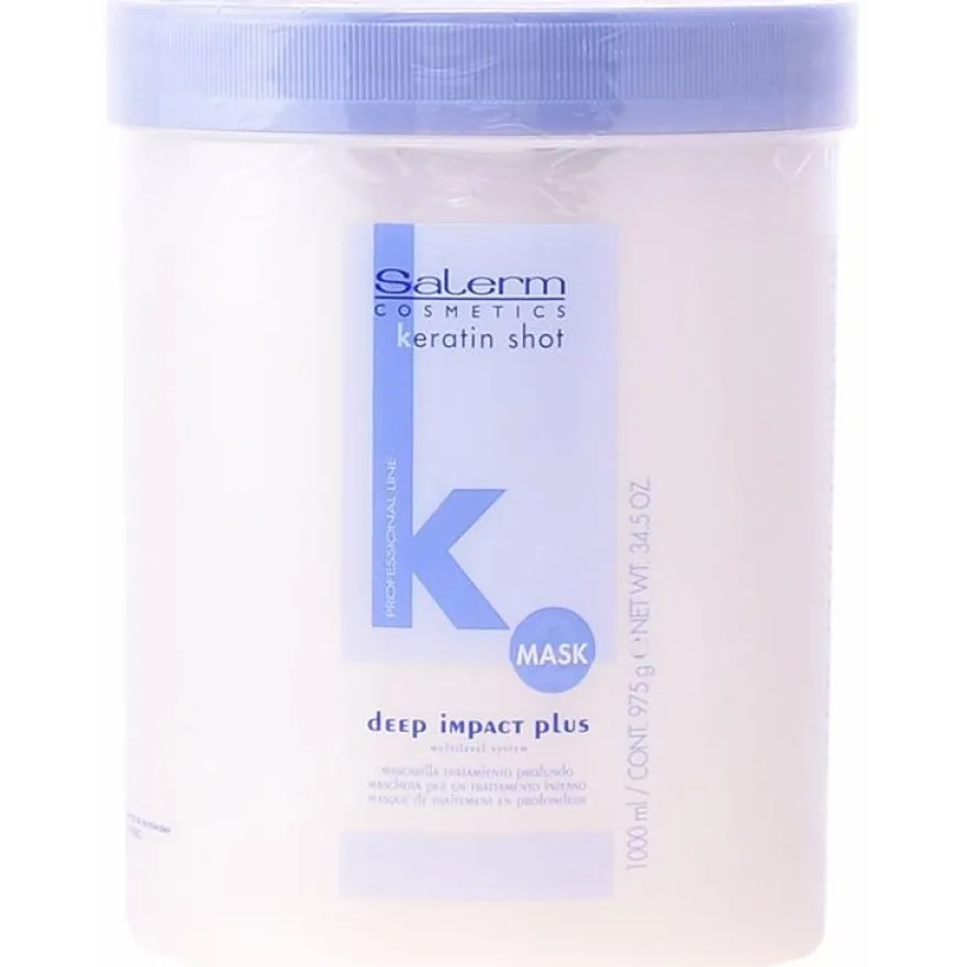 Salerm Keratin Shot Mascarilla Profundo Impacto 1000Ml