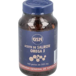 Salmon+omega 3+vit.e 180perlas 500 mg - Gsn