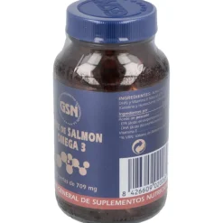 Salmon+omega 3+vit.e 180perlas 500 mg - Gsn