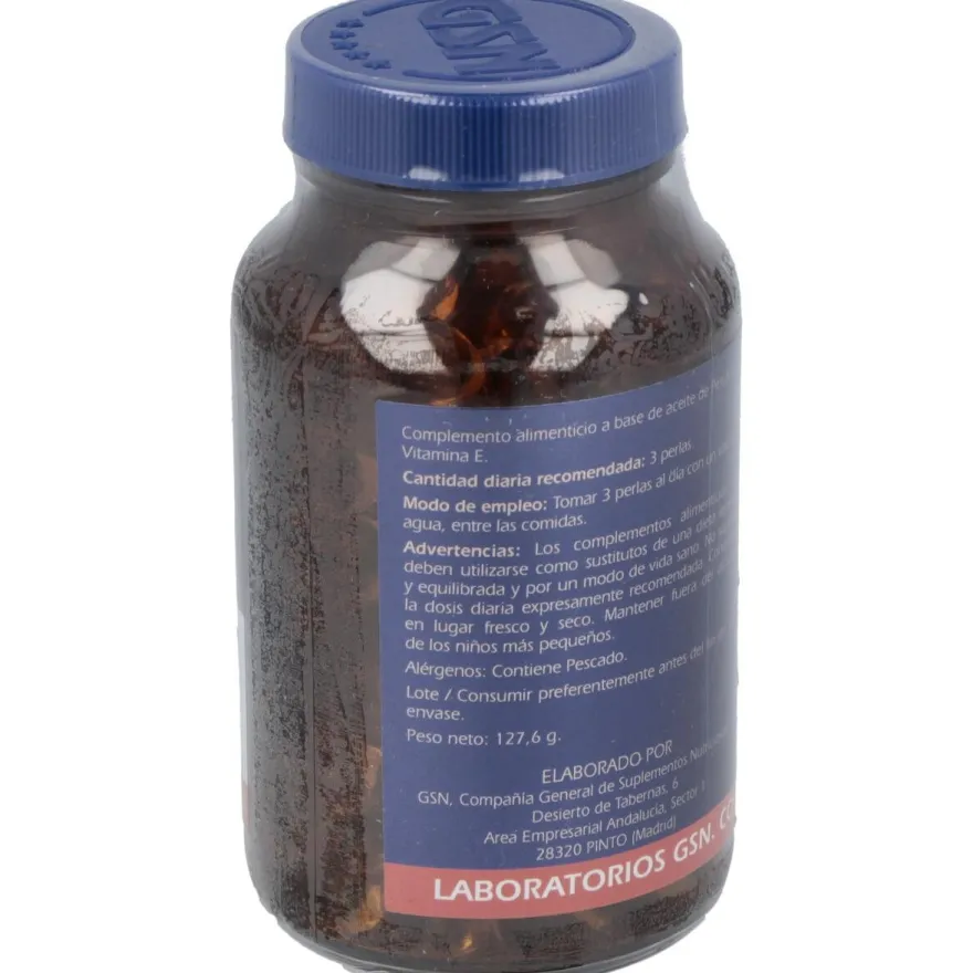 Salmon+omega 3+vit.e 180perlas 500 mg - Gsn