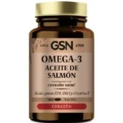 Salmon+omega 3+vit.e 180perlas 500 mg - Gsn