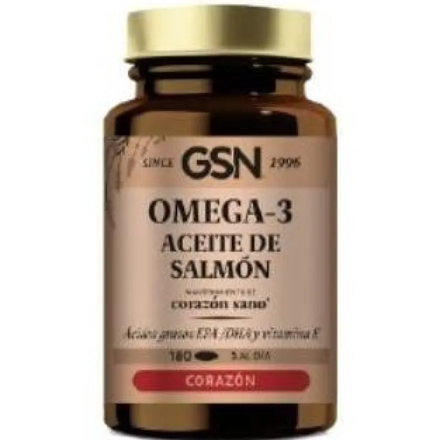 Salmon+omega 3+vit.e 180perlas 500 mg - Gsn