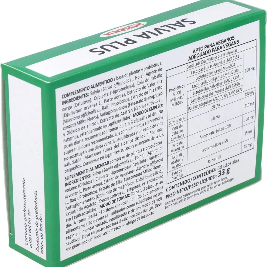 Salvia Plus 60caps - Integralia