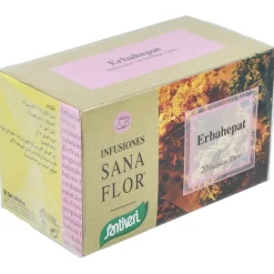 Sanaflor Erbahepat Infusion 20ud - Santiveri