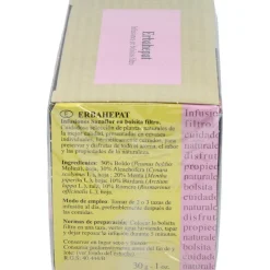 Sanaflor Erbahepat Infusion 20ud - Santiveri
