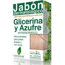 Sanasur Jabon Glicerina Azufre 100 Gr