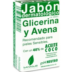 Sanasur Jabon Glicerina Y Avena 100 Gr