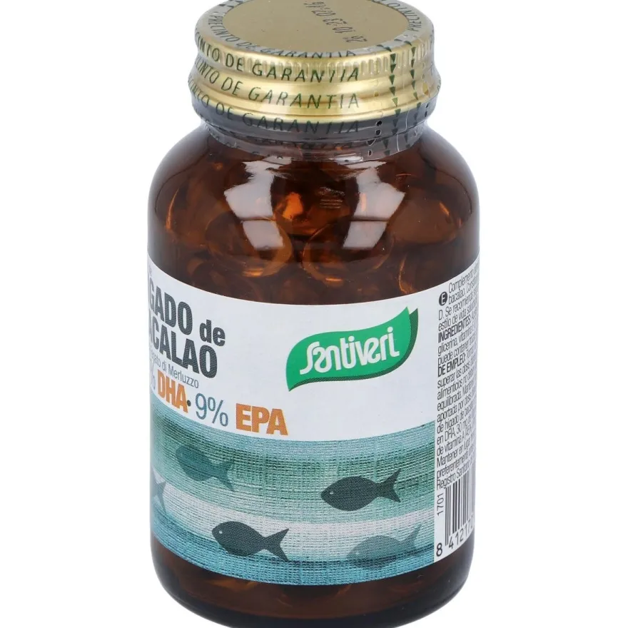 Santiveri Aceite De Hígado De Bacalo, 120 Perlas