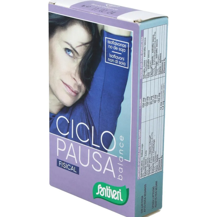 Santiveri Ciclopausa Balance Fisical 24 Cápsulas