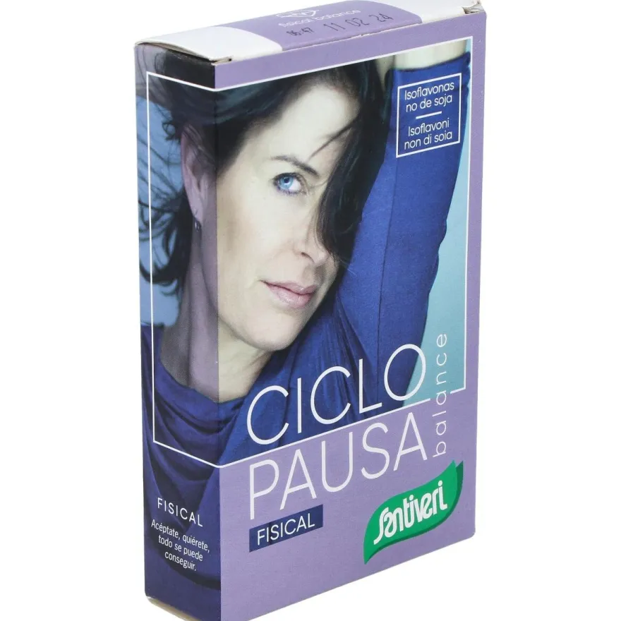 Santiveri Ciclopausa Balance Fisical 24 Cápsulas