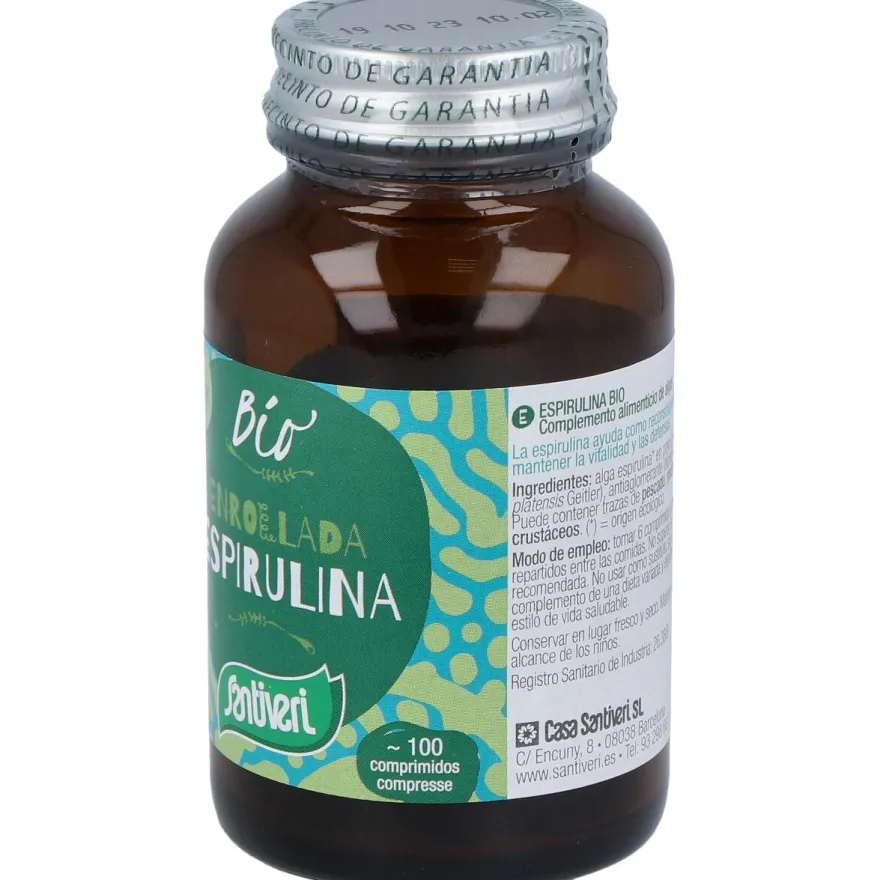 Santiveri Quanticum Alga Espirulina Comp. 45Gr.