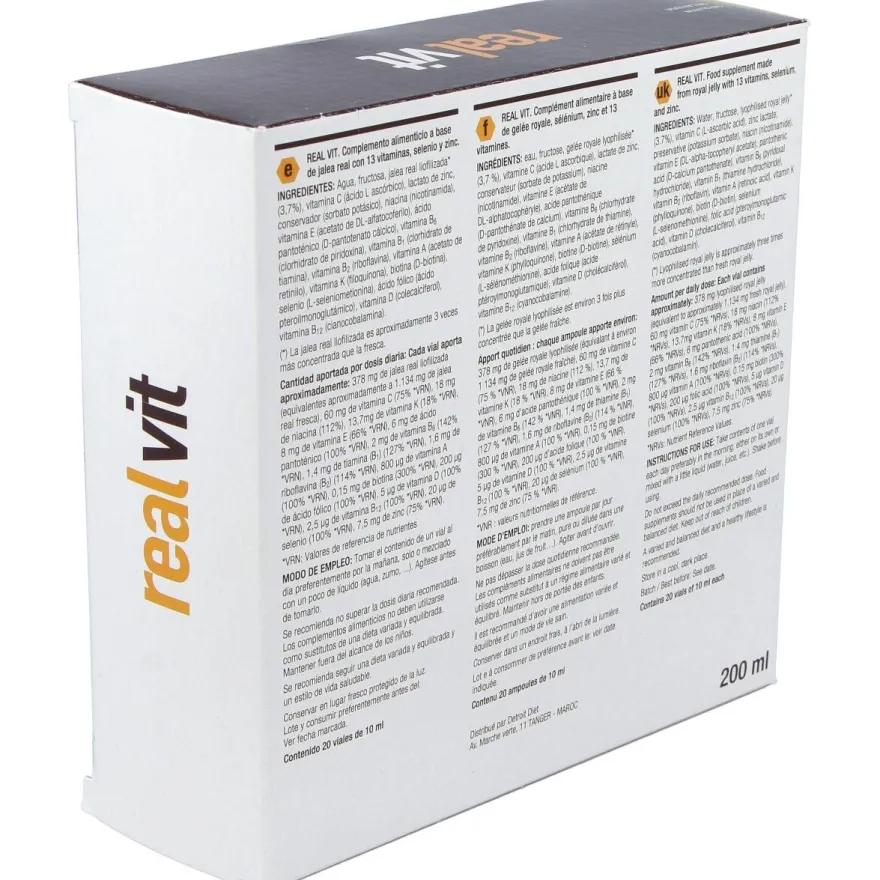 Santiveri Realvit Vitaminada 20 Viales