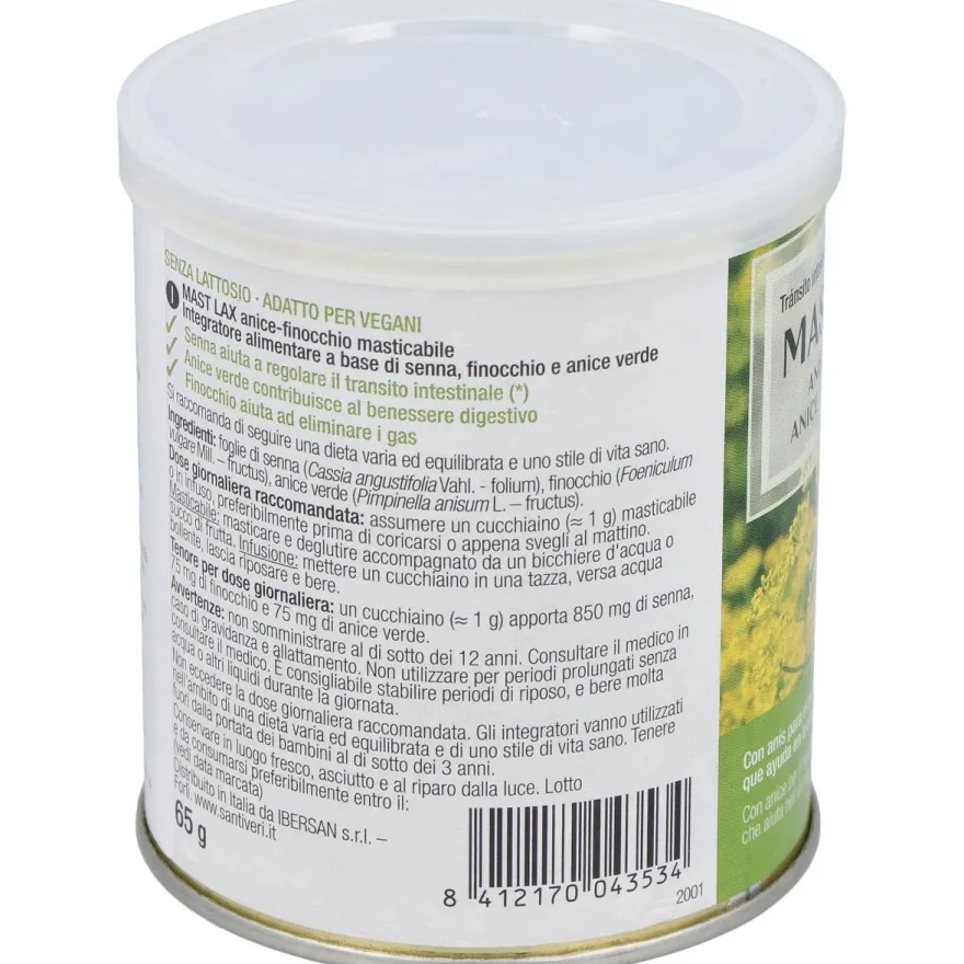 Santiveri Sanaflor Bote Mast-Lax Gases 65Gr