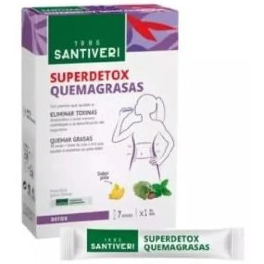 Santiveri Superdetox Quemagrasas 7 Sticks