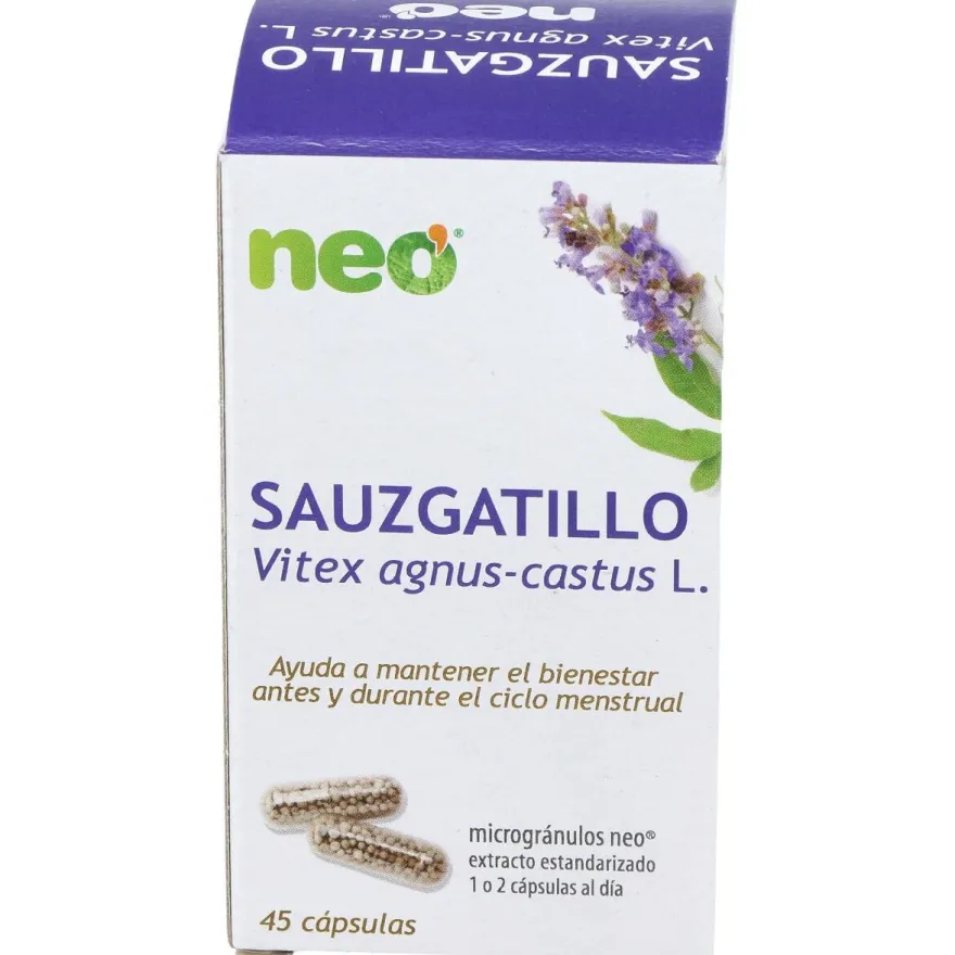 Sauzgatillo Microgranulos Neo 45cap - Neovital