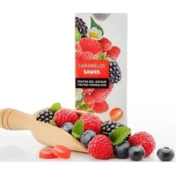 Sawes Caramelos Balsámicos Sin Azúcar Sabor Frutos Del Bosque Con Vit C En Blister 22G