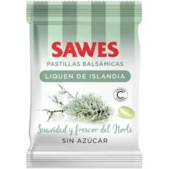 Sawes Caramelos De Liquen De Islandia Sin Azúcar 50G