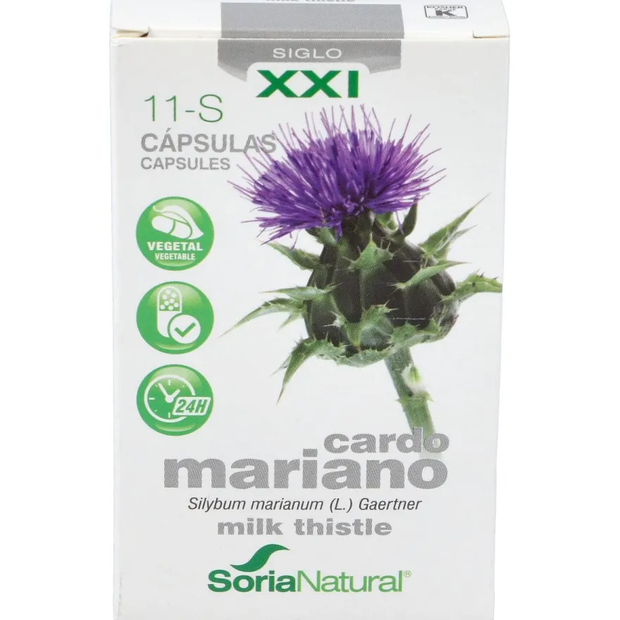 11 - S Cardo Mariano 30cáps - Soria Natural