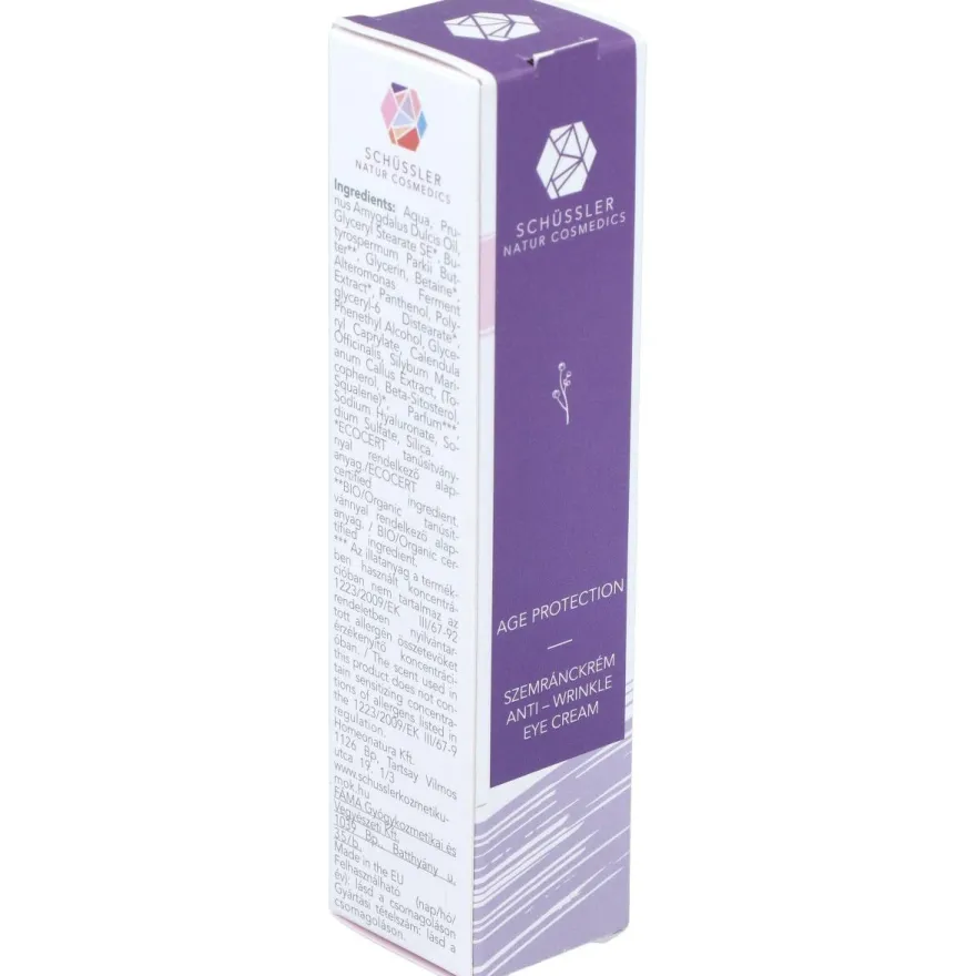 Schussler Age Protection Crema Contorno Ojos 15ml - Schssler Natur Cosmedics
