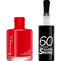 60 Seconds Super Shine Esmalte De Uñas 310-Double Decker Red 8 Ml
