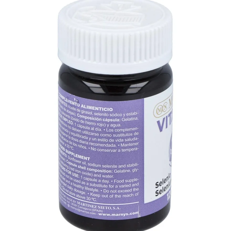 Selenio 200mg Línea Vitahelp 120caps - Marnys