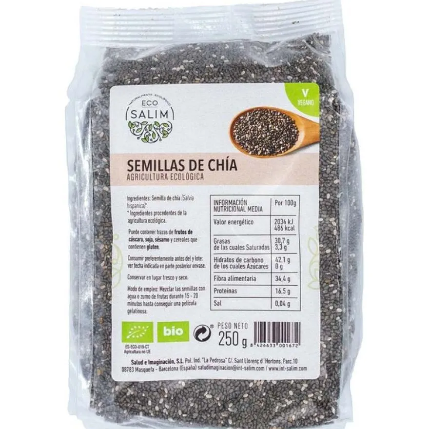 Semilla de Chia 1kg. Bio Vegan - Eco Salim