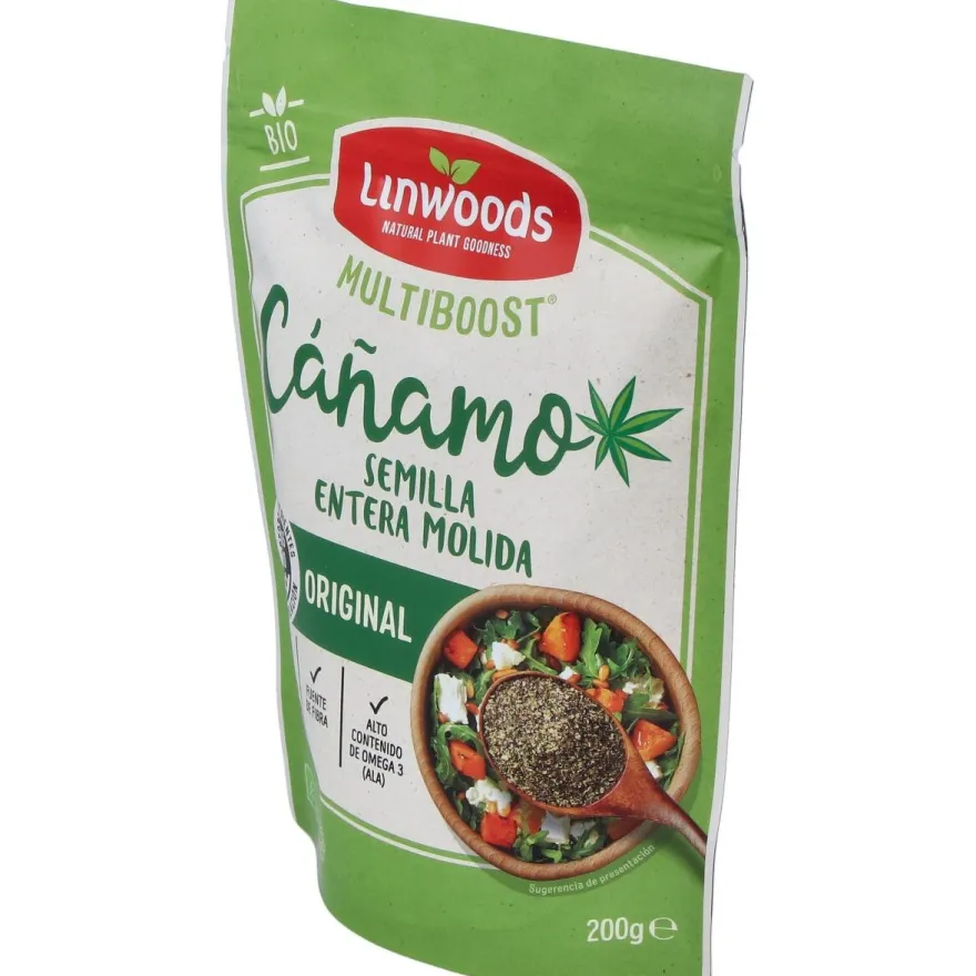 Semillas de Cañamo Molidas 200gr. Bio - Linwoods