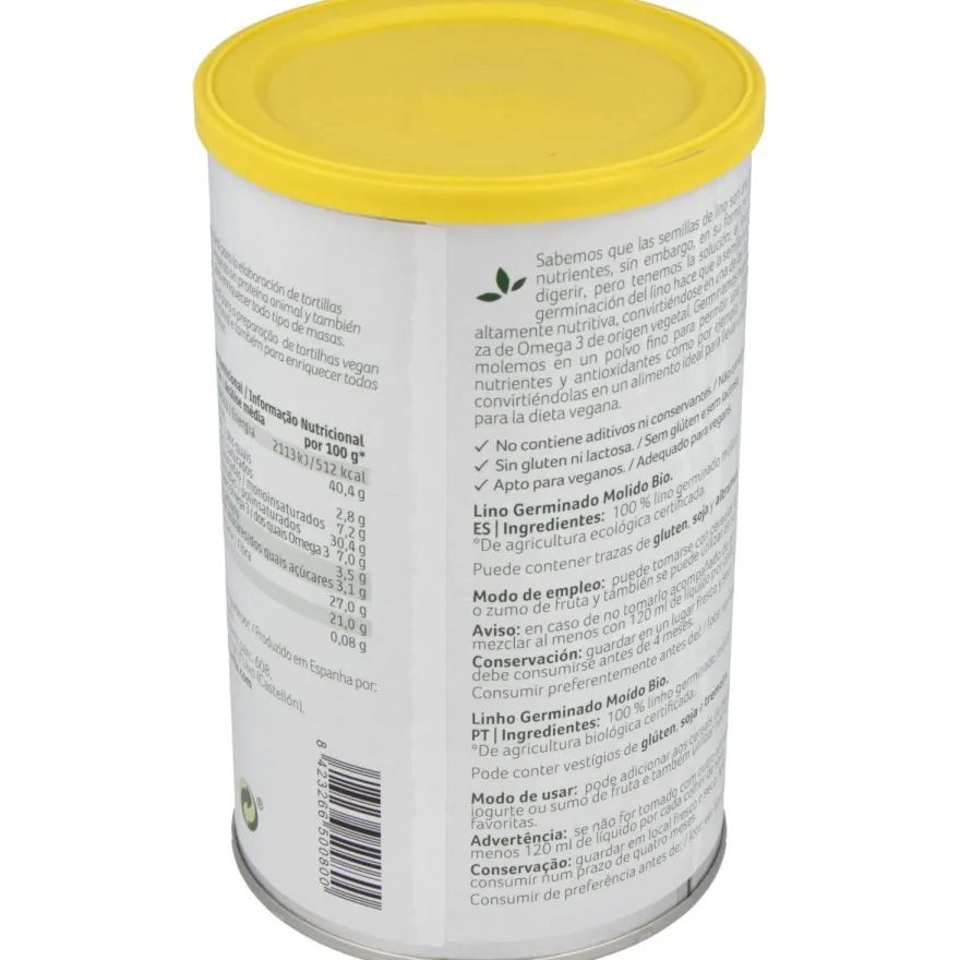 Semillas de Lino Germinado Molido 500gr - Granovita