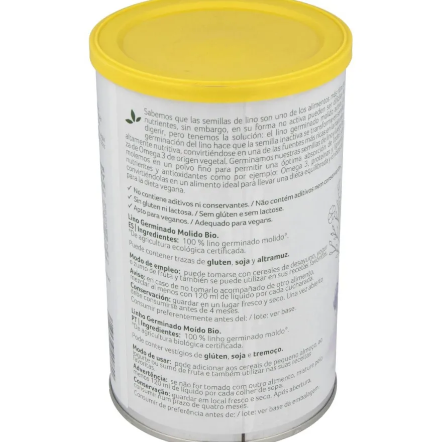 Semillas de Lino Germinado Molido 500gr - Granovita