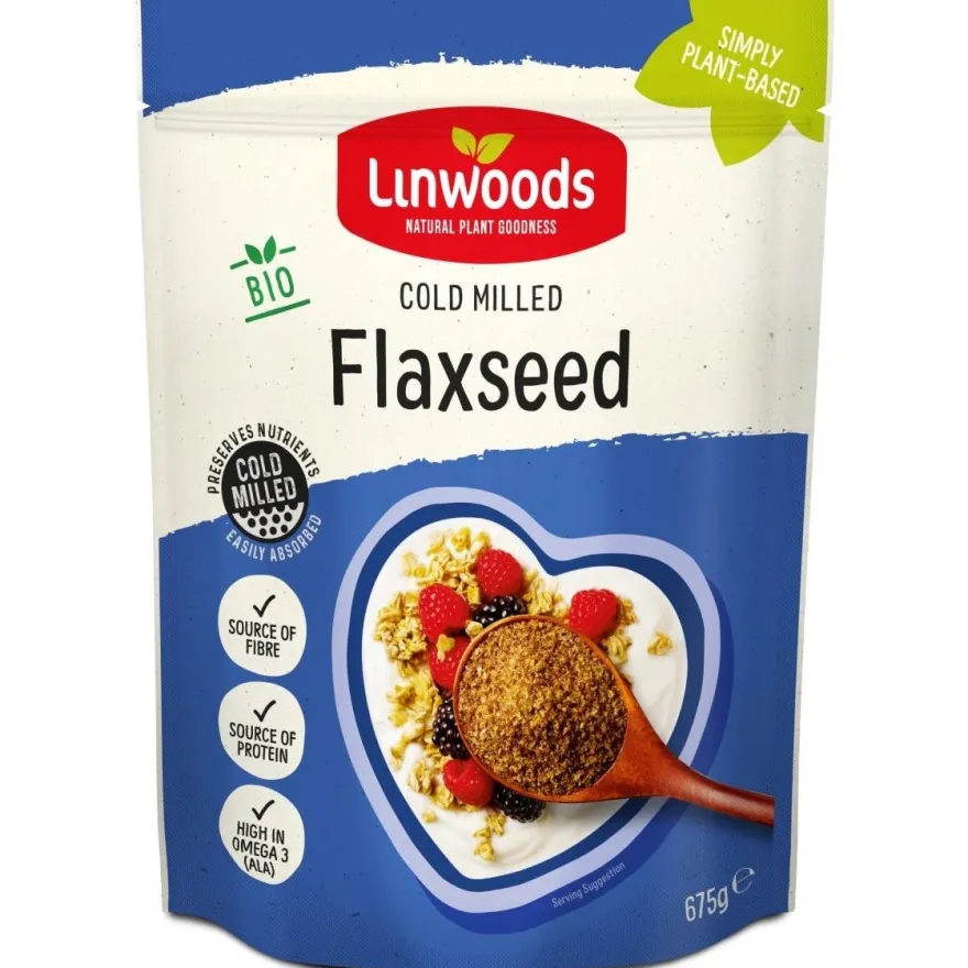 Semillas Lino Molido Bio 675g - Linwoods