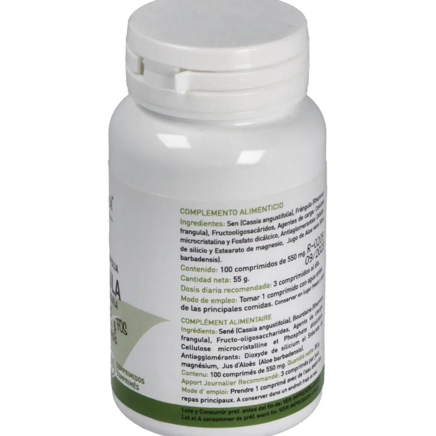 Sen_ Frangula_ Aloe y Fos 100 Comprimidos - Plantapol