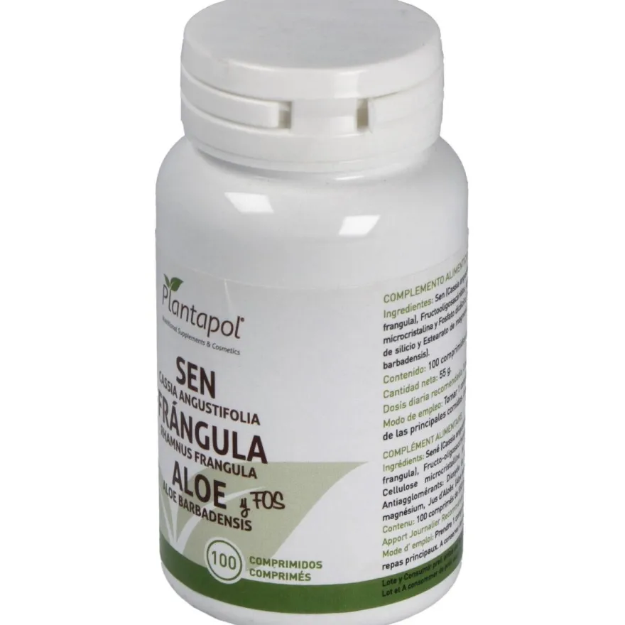Sen_ Frangula_ Aloe y Fos 100 Comprimidos - Plantapol